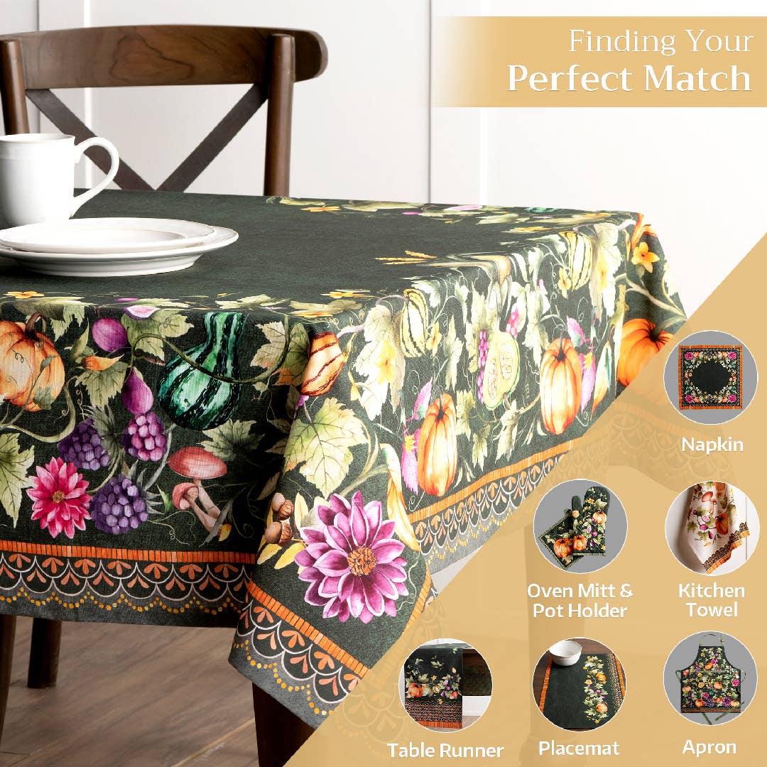 Dark Green Pumpkin Garden | Maison d'Hermine