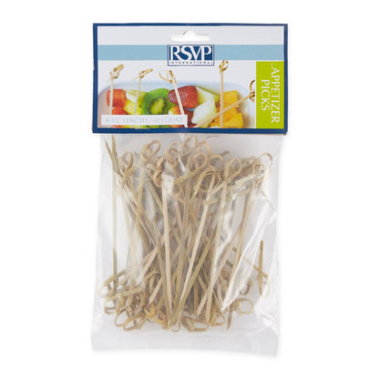 Bamboo Knot Picks - 50ct | RSVP
