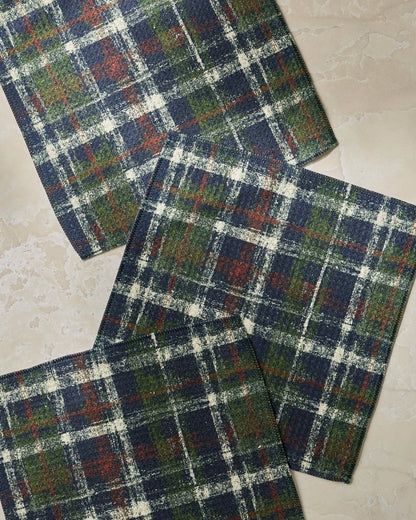 Homestead Plaid Dishcloth Set | Geometry