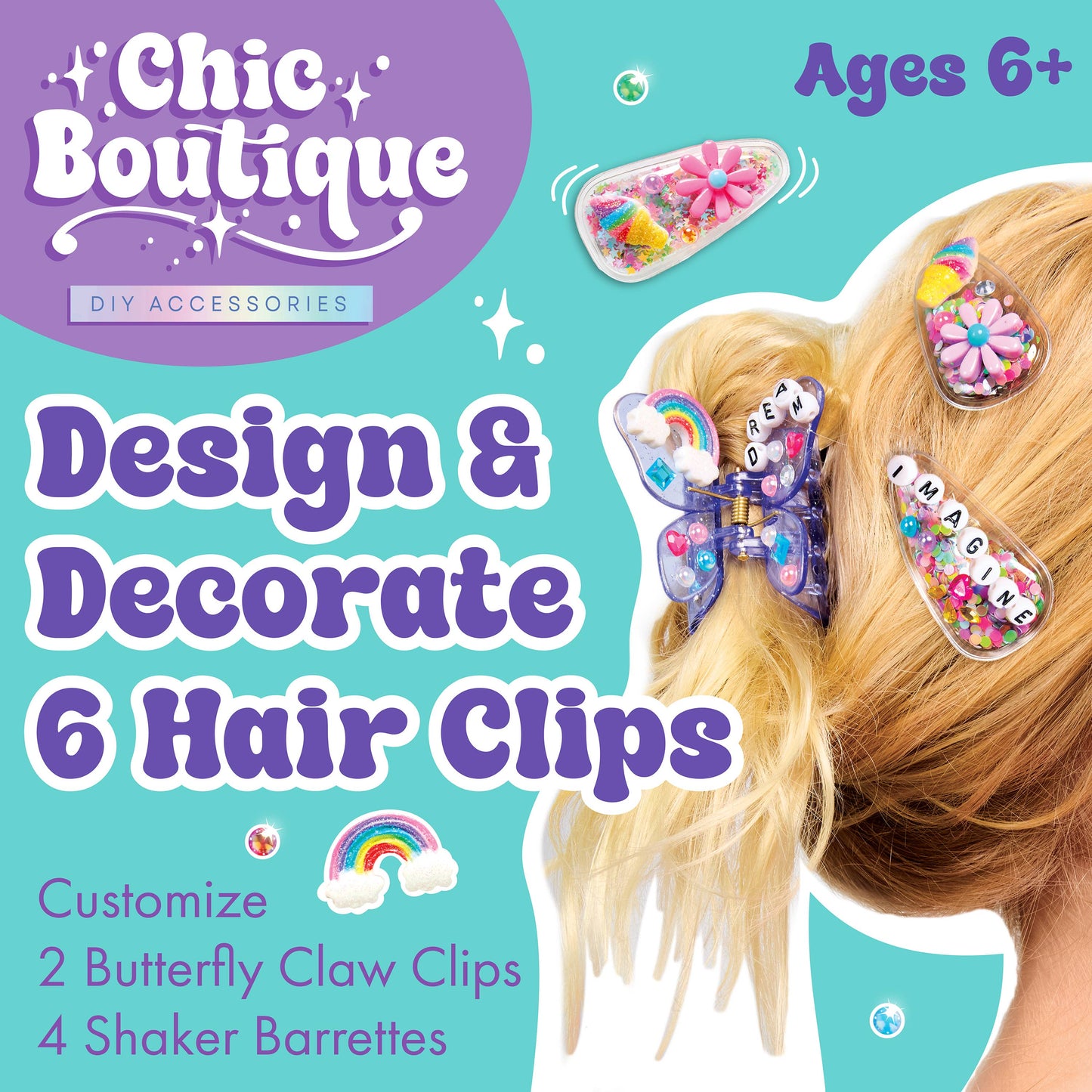 Chic Boutique DIY Hair Clip Kit | Faber-Castell