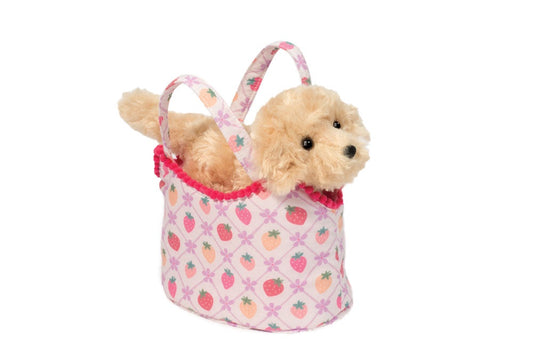 Berry Sweet Sassy Pet Sak w/ Golden Retriever | Douglas Toys