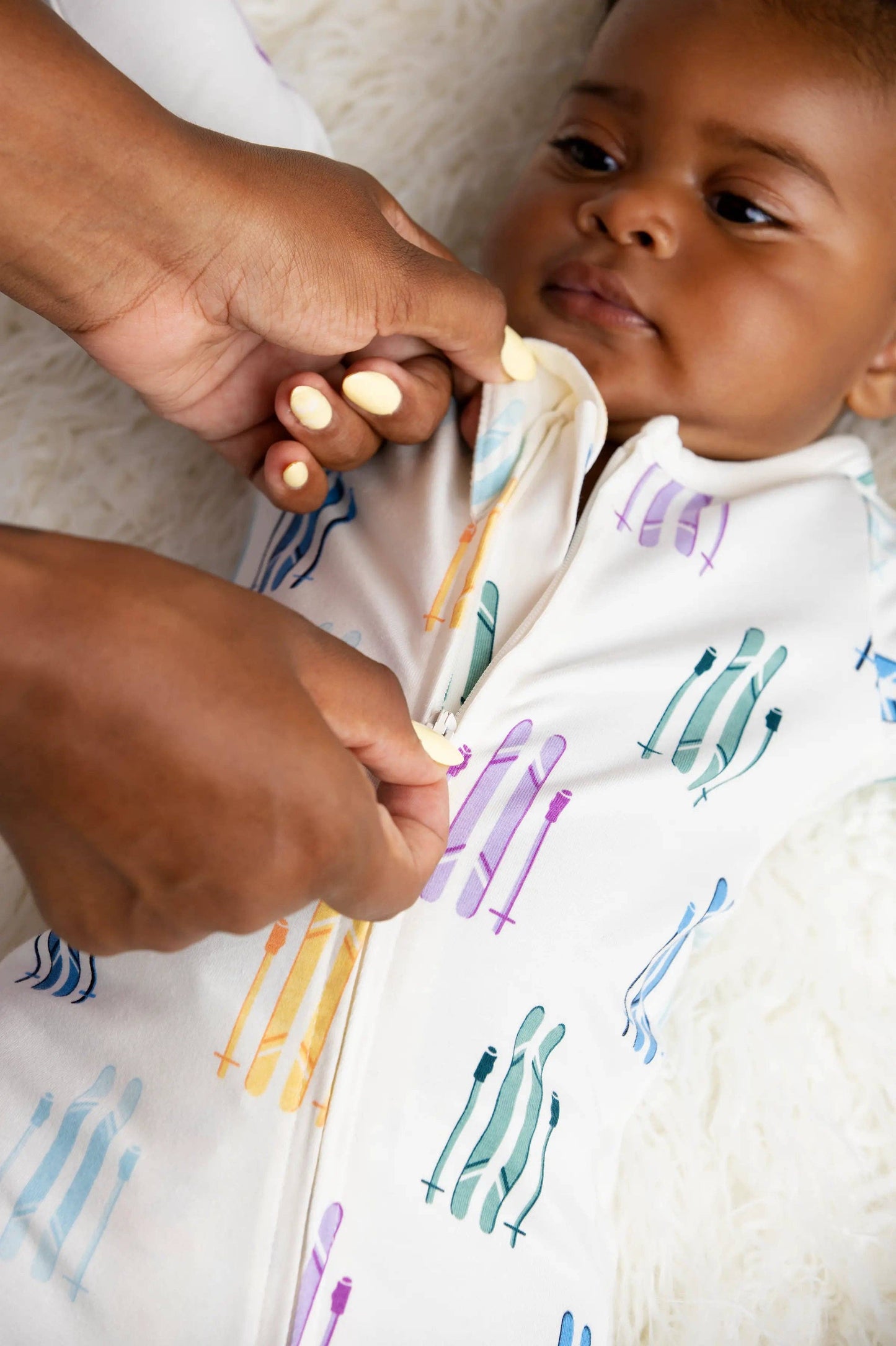 Ski Gear Romper | Monica + Andy