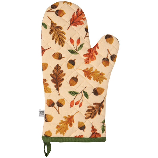 Oak and Acorn Oven Mitt | Danica