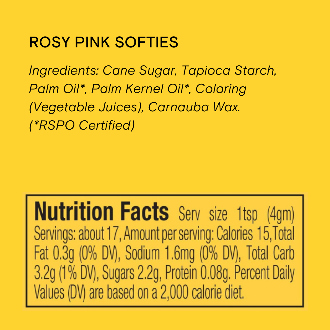 Dye-Free Rosy Pink Softie Sprinkles | Supernatural