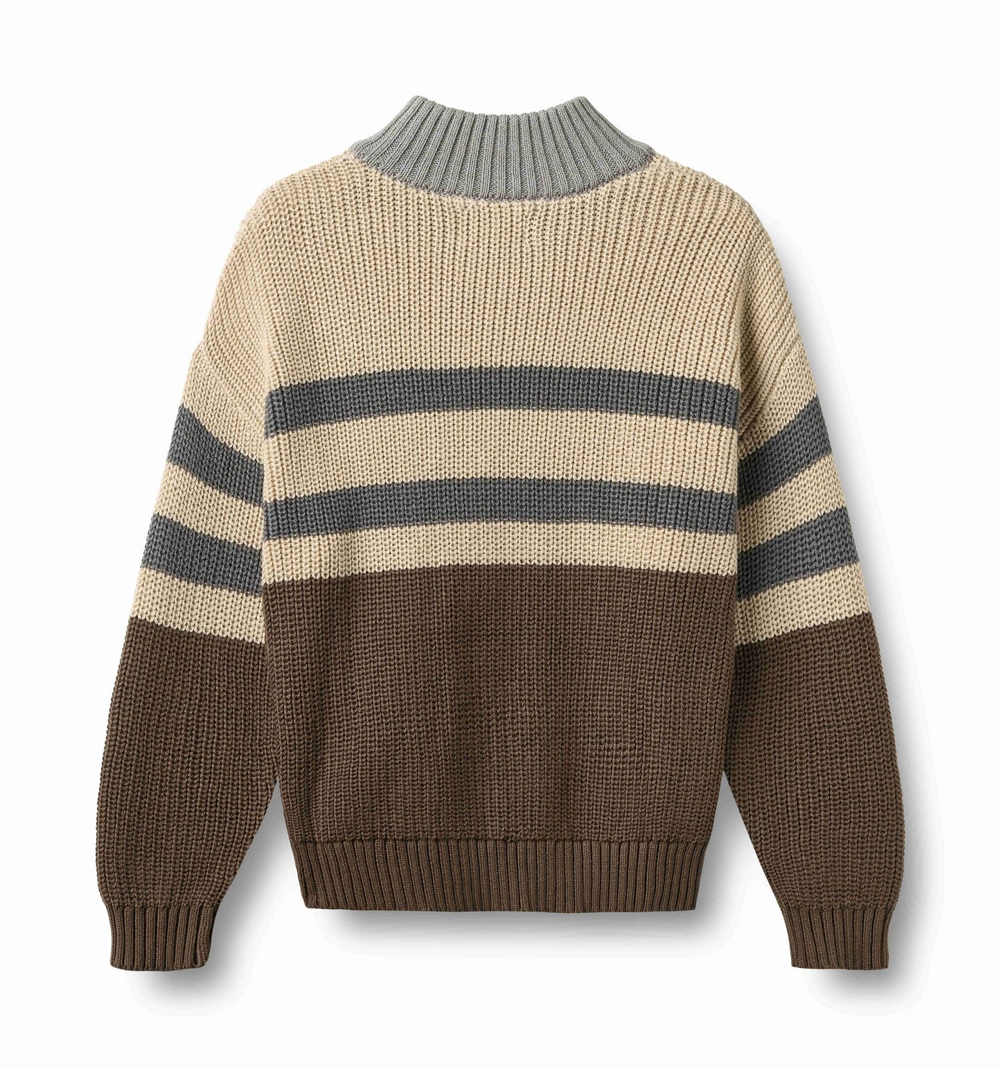 Simo Dry Wood Quarter Zip | Wheat