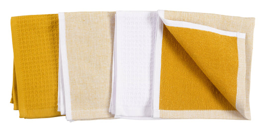 Linden Reversible Terry Dish Cloth - Set Of 4 | KAF Home