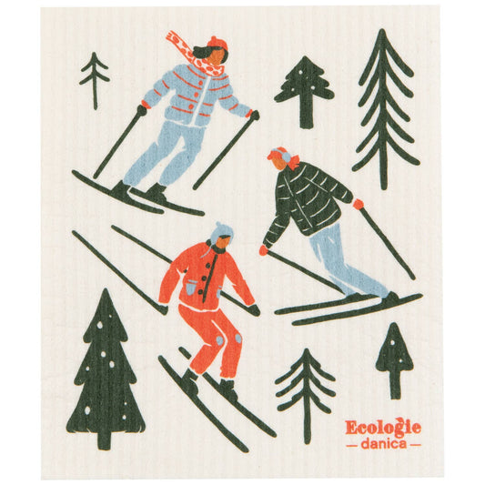 Ski Ya Later Swedish Dishcloth | Ecologie