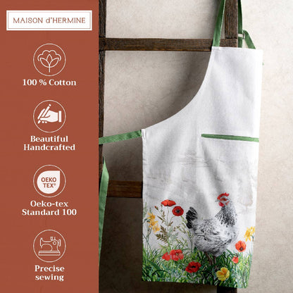Basse Cour Apron | Maison d'Hermine