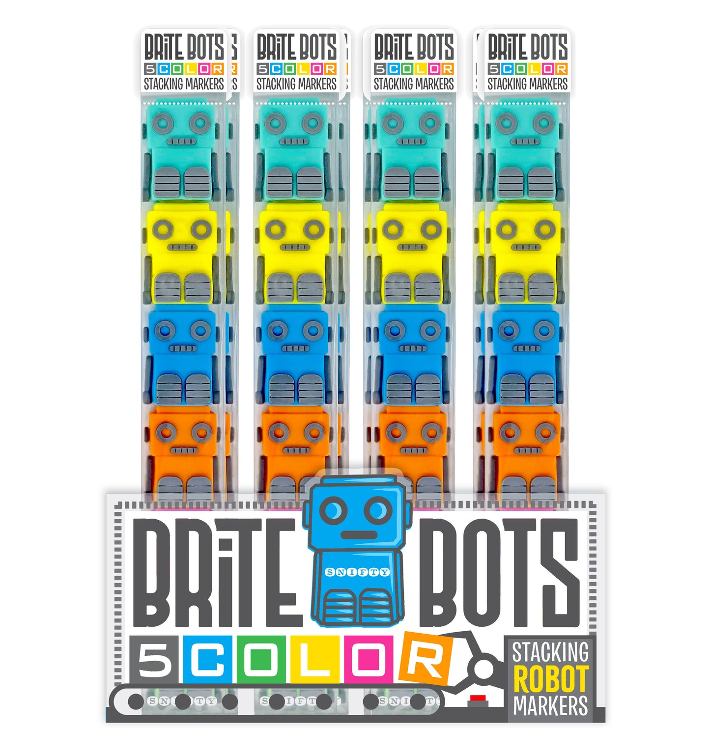 Brite Bots Stackable Markers | Snifty