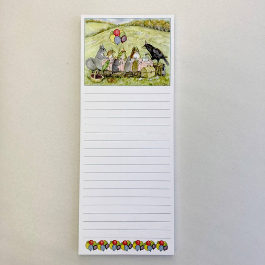 Crow's Toast Magnetic Notepad | Woodfield Press