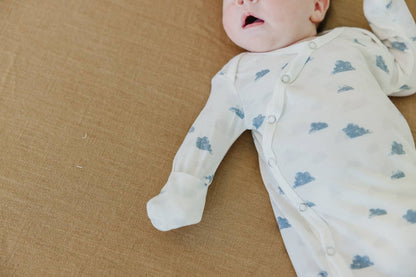 Dream Newborn Knotted Gown | Copper Pearl