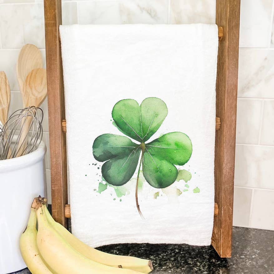 Shamrock Towel | Indigo Tangerine