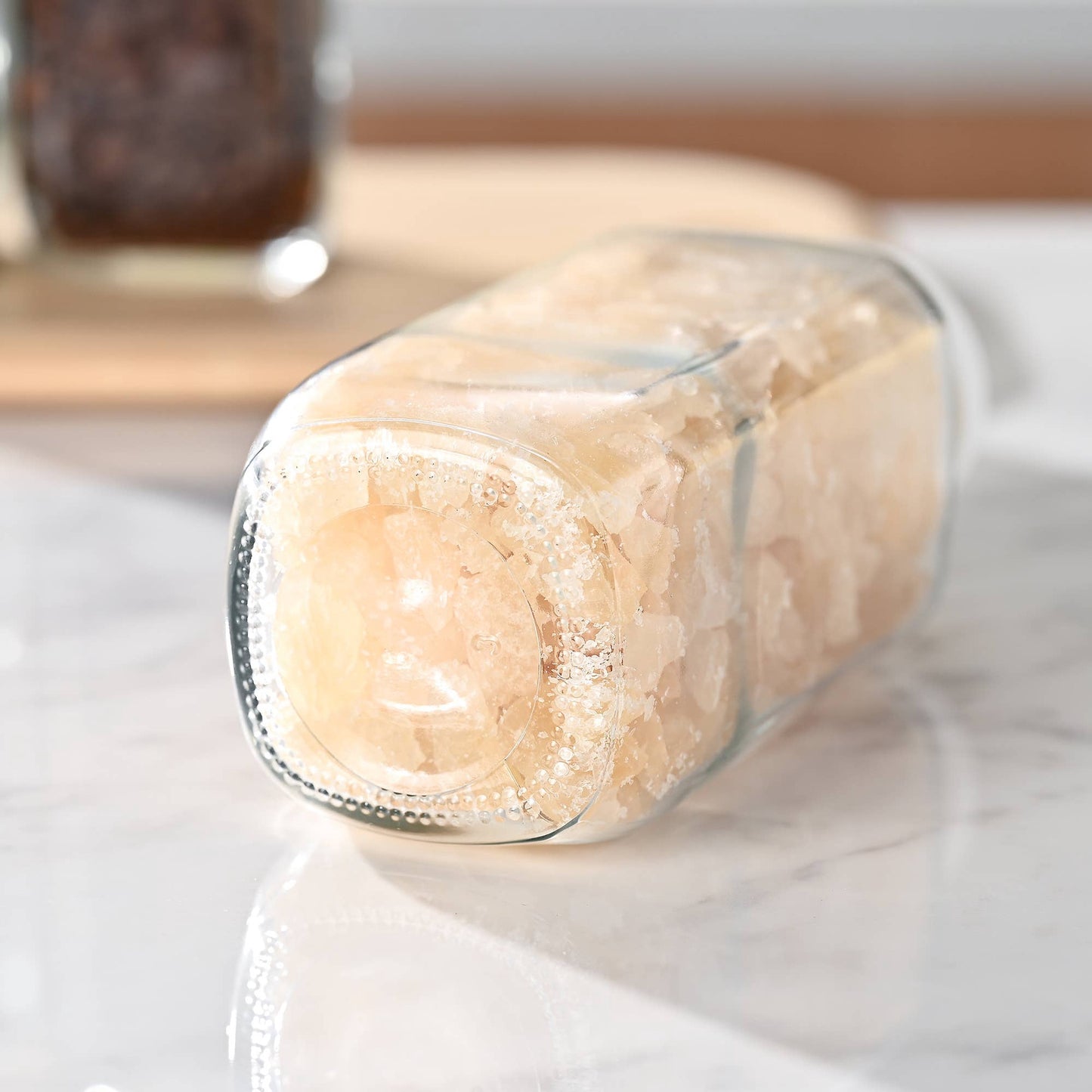 Square Glass Milk Bottle | Fox Run Brands