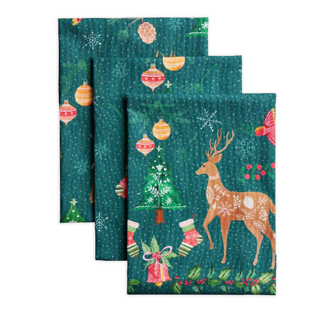 Hygge Christmas Towels (Set of 3) | Maison d'Hermine