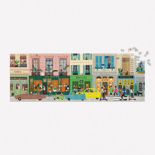 Parisian Life Panoramic 1000 pc Puzzle | Galison