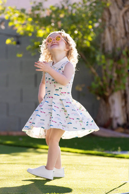 Retro Palm Springs Tennis Dress | Monica + Andy
