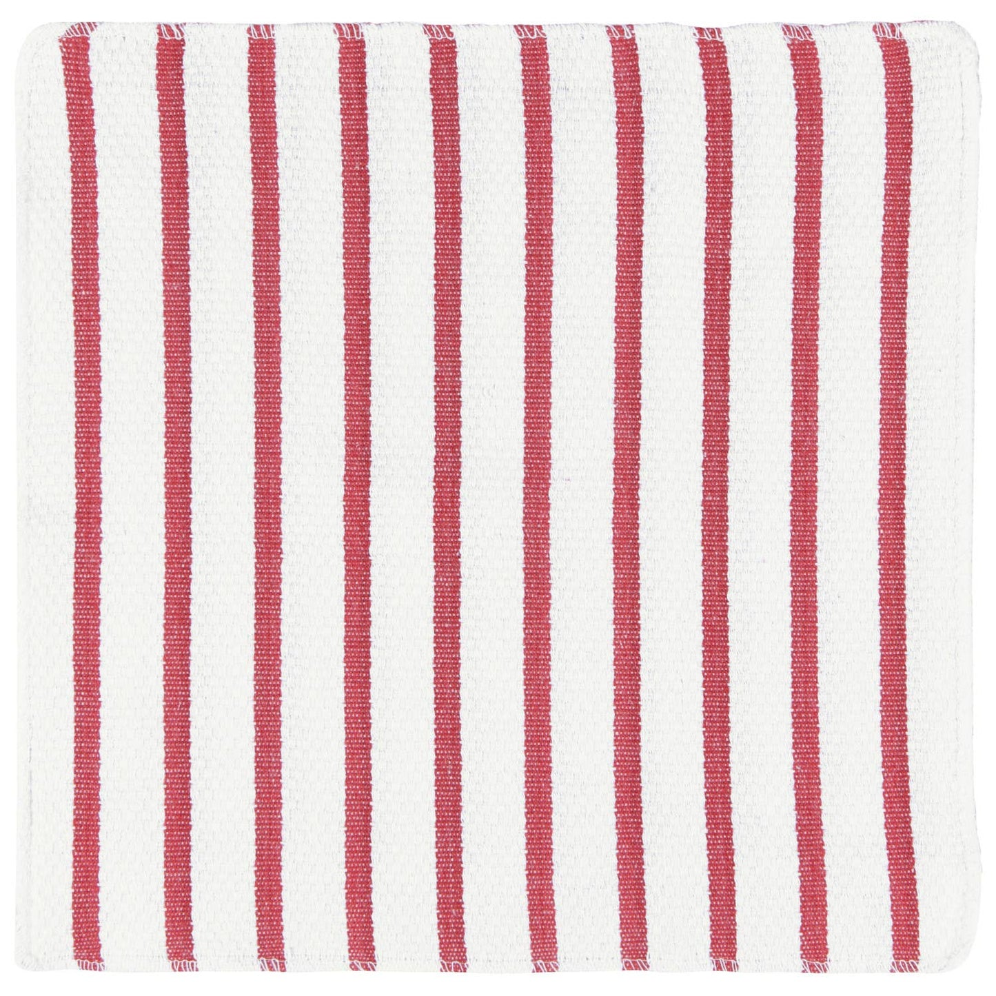 Basketweave Red Dishcloths (Set of 2) | Danica
