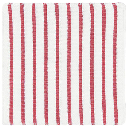 Basketweave Red Dishcloths (Set of 2) | Danica