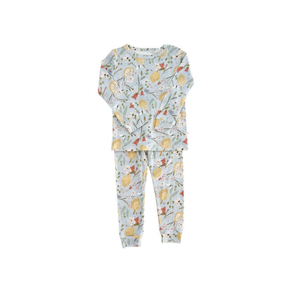 Lemon Floral Two Piece Set | Emi Lei