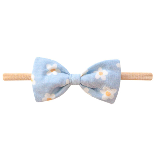 Della Bowtie Baby Bow | Copper Pearl