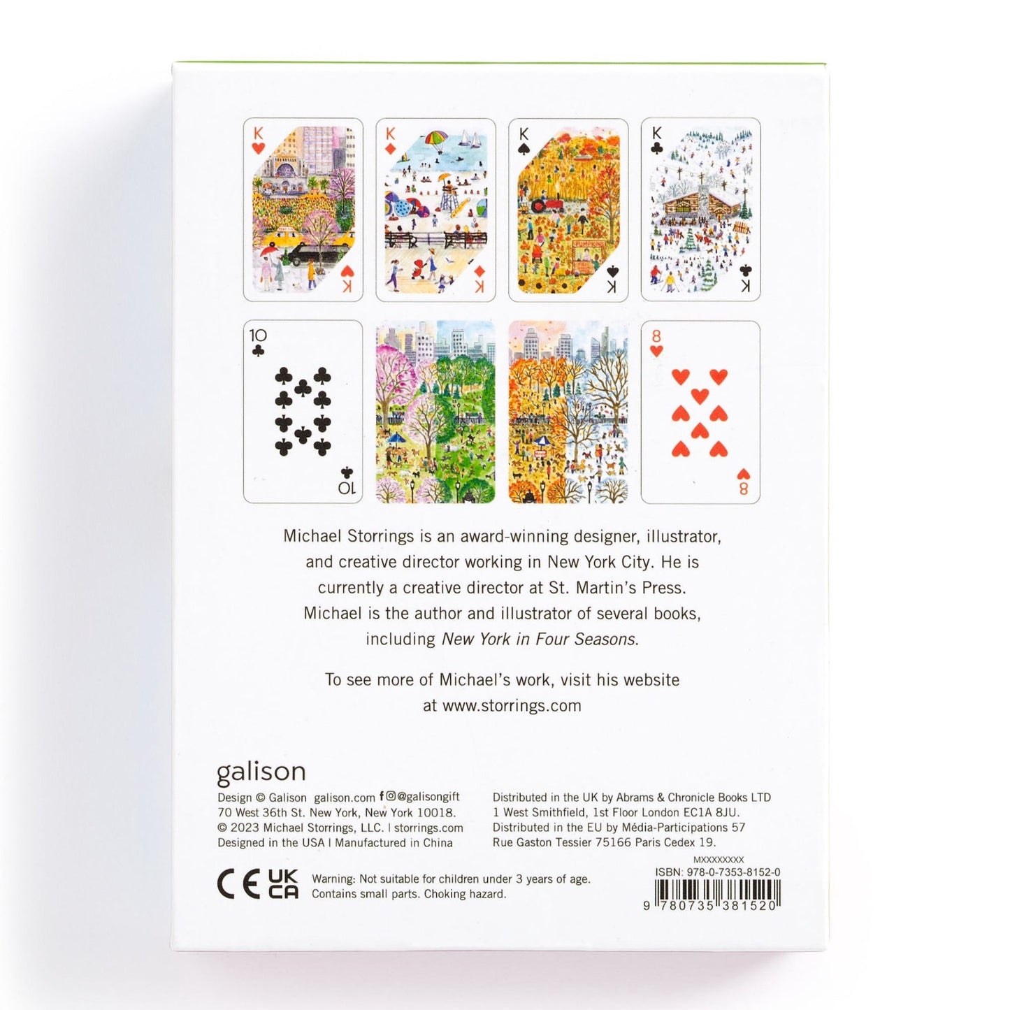 Four Seasons Playing Card Set | Michael Storrings