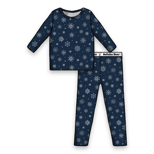 Snowflake Bamboo Pajama Set | Bellabu Bear