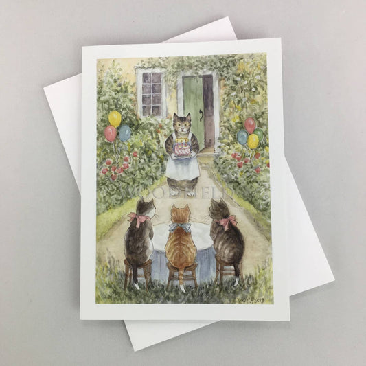 Kittens' Birthday Notecard | Woodfield Press