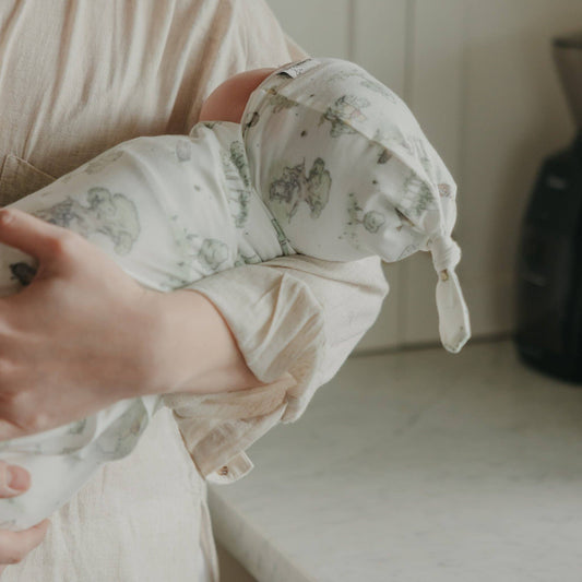 Hundred Acre Wood Top Knot Hat | Copper Pearl