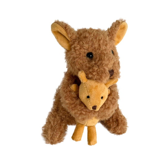 Nina With Baby Stuffed Kangaroo | Egmont Toys