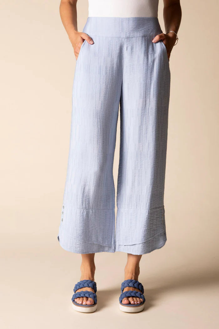 Whisper Jacquard Rayon Crop Pant | Habitat Clothing
