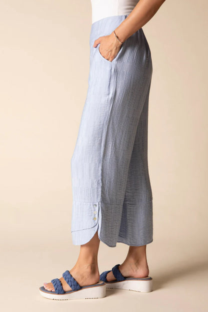 Whisper Jacquard Rayon Crop Pant | Habitat Clothing