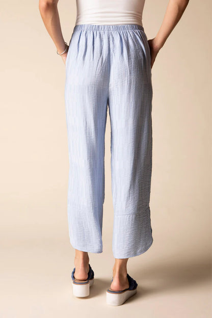 Whisper Jacquard Rayon Crop Pant | Habitat Clothing
