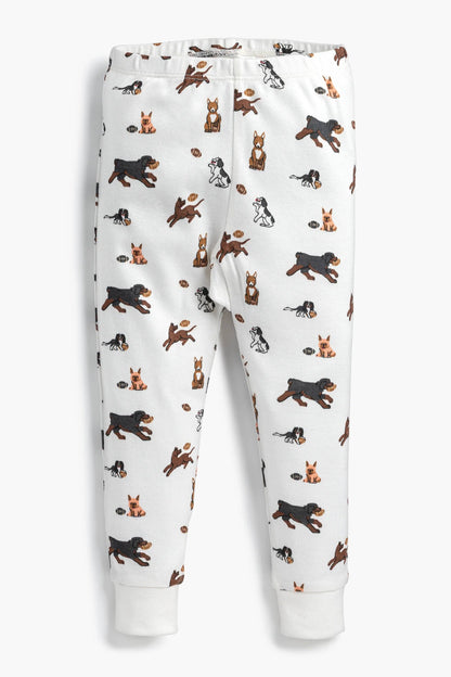 Football Pups Pajama Set | Monica + Andy