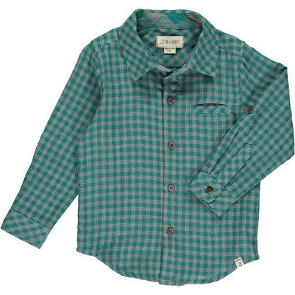 Long Sleeved Atwood Button Up Shirt (Various Prints) | Me & Henry