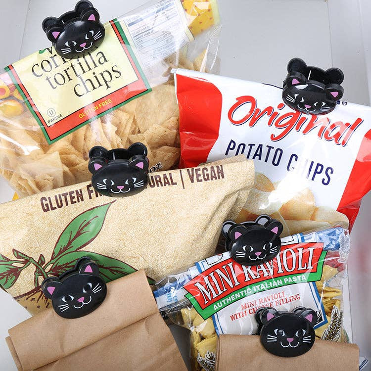 Cats Bag Clips | Kikkerland Designs