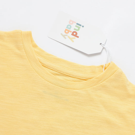 Lemon Yellow Matching Summer Set | Indy Baby