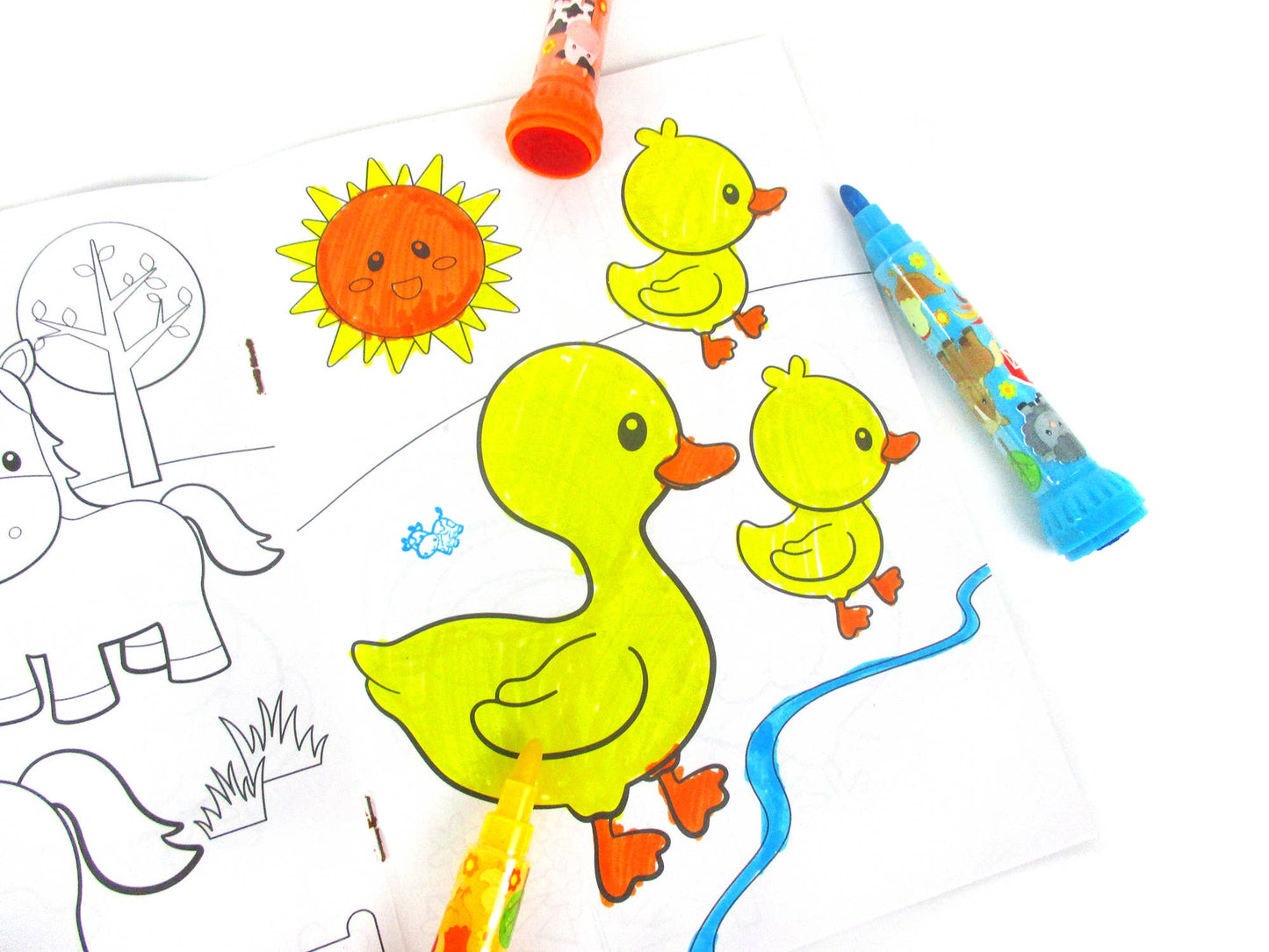 Farm Animals Stamp Marker Set - Set of 10 | Tiny Mills
