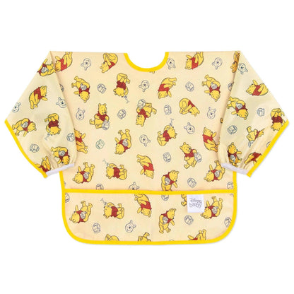 Sleeved Bib: Winnie Loves Hunny | Bumkins