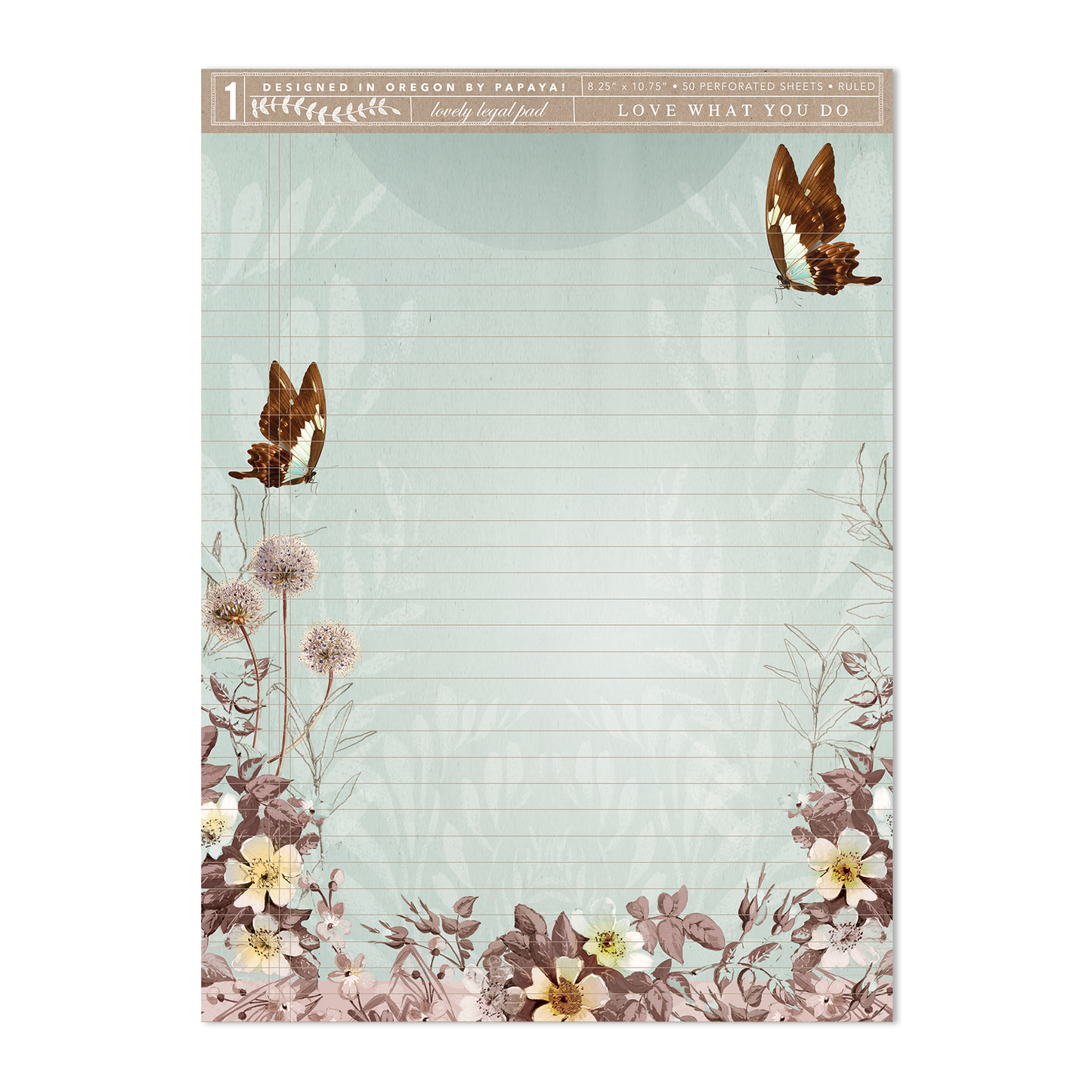 One Day Legal Pad | Papaya