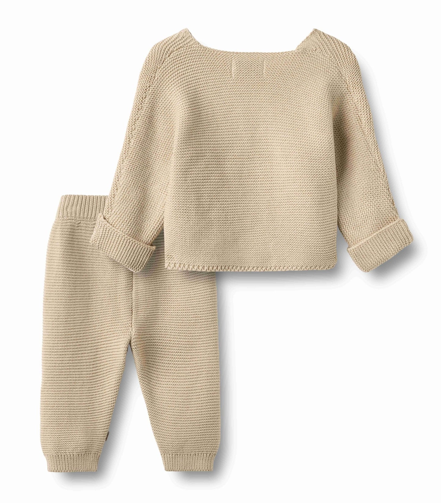 Indigo Off-White Baby Set | Wheat