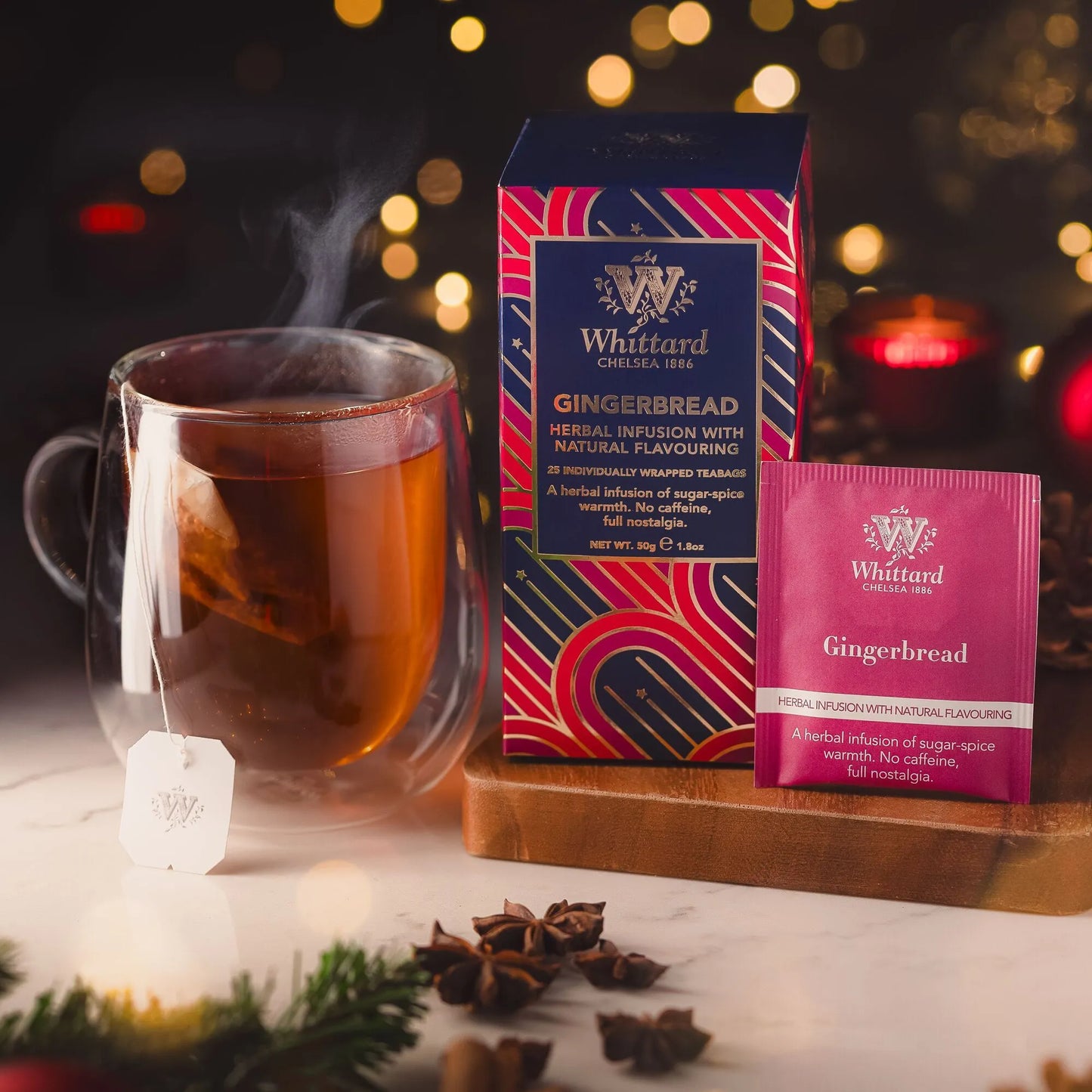 Whittard Gingerbread Tea Bags | Whittard of Chelsea