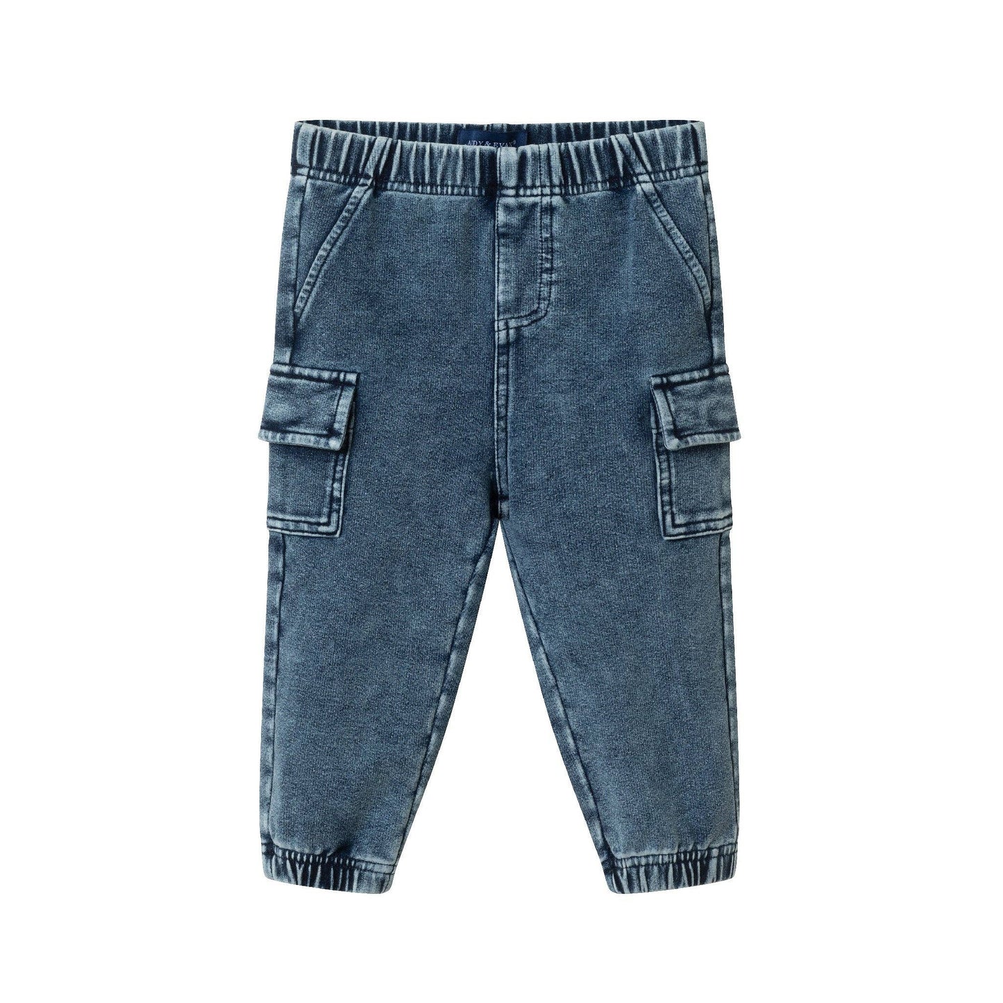 Infant Buttondown Denim Jogger Set | Andy & Evan