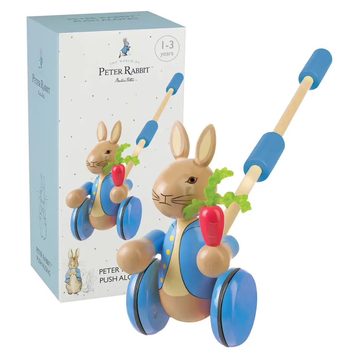 Peter Rabbit™ Boxed Push Along | Orange Tree Toys