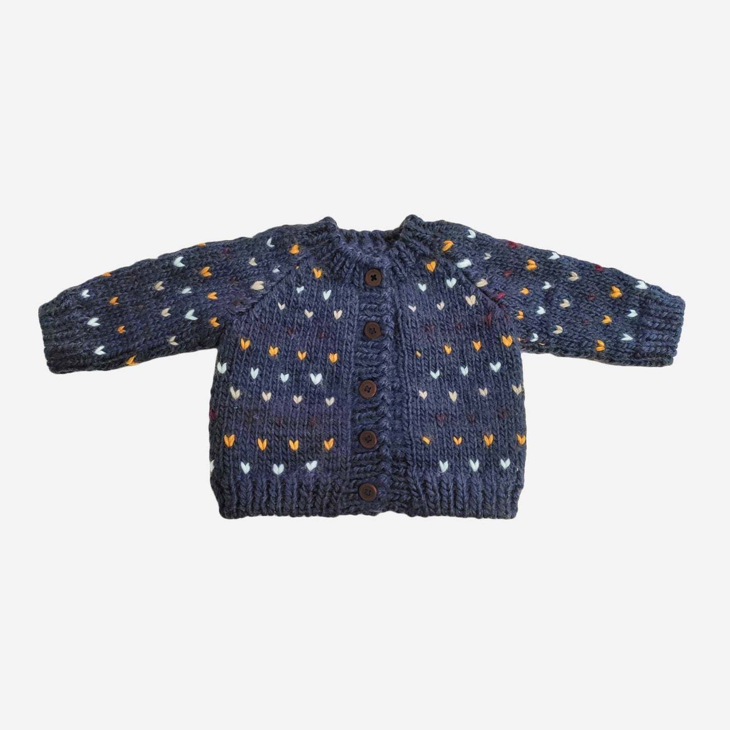 Navy Heart Sawyer Cardigan | The Blueberry Hill
