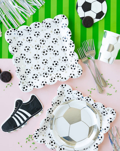 Soccer Paper Cups | My Mind's Eye