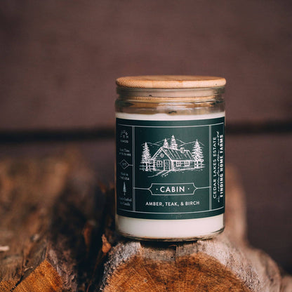 Soy Candle - Cabin Scent | Finding Home Farms