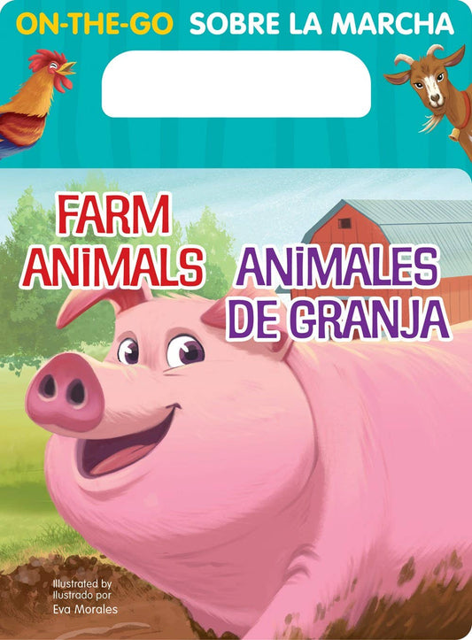 On-the-Go Farm Animals Bilingual Spanish | Gibbs Smith