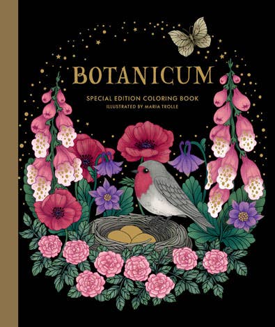 Botanicum Coloring Book | Gibbs Smith