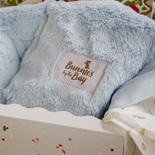 Glad Dreams Blanket - Blue | Bunnies By The Bay