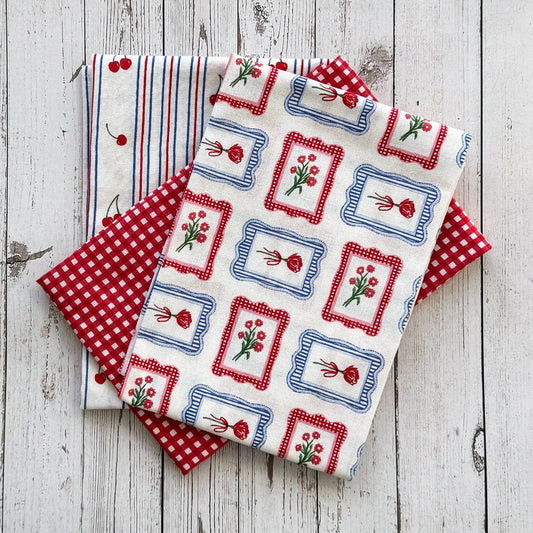 Marie Floursack Towel Set | Mahogany